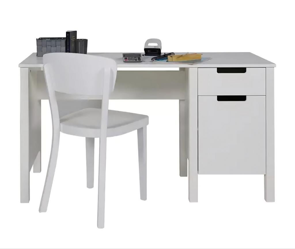 Nieuw bureau Jade serie wit 75x135x58cm, Huis en Inrichting, Bureaus, Ophalen, Nieuw