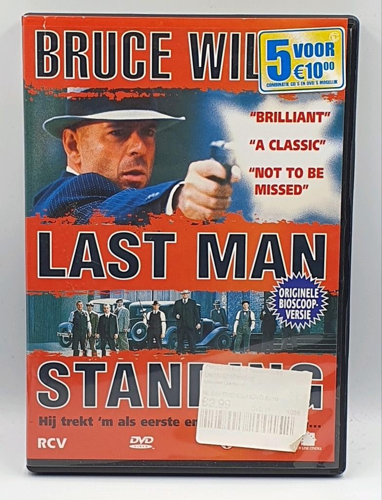 Te koop: Last Man Standing DVD met Bruce Willis, Cd's en Dvd's, Vanaf 16 jaar, Ophalen of Verzenden, Zo goed als nieuw, Actiethriller