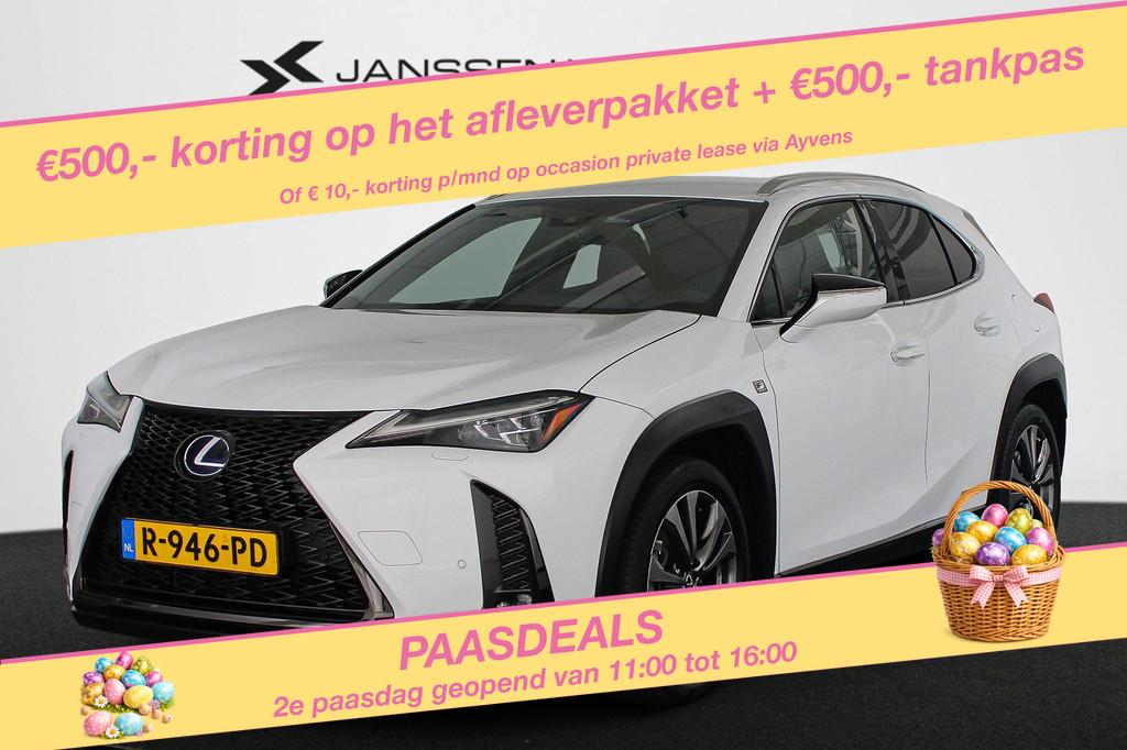 Lexus UX 250h AWD F Sport Premium Head-Up Camera Stoelverwar, Automaat, Gebruikt, 4 cilinders, Wit