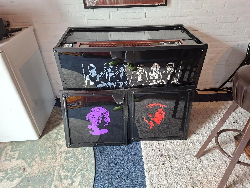 Wurlitzer jukebox kast voor ombouw naar digitaal, Verzamelen, Automaten | Jukeboxen, Ophalen, Gebruikt, 1970 tot heden, Overige merken