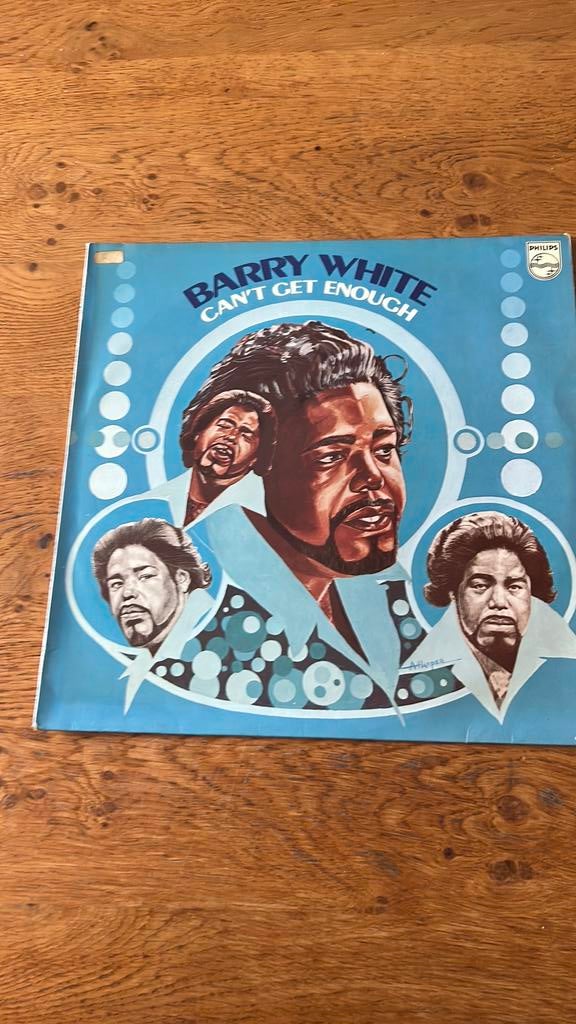 Lp  barry white can’t get enough, Ophalen of Verzenden, Gebruikt, 12 inch