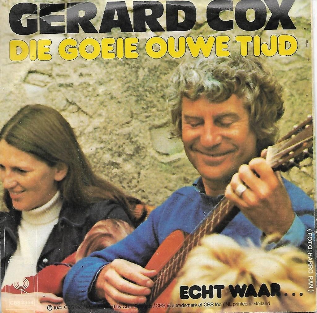 Gerard Cox - Die goeie ouwe tijd, Gebruikt, 7 inch, Single, Ophalen of Verzenden