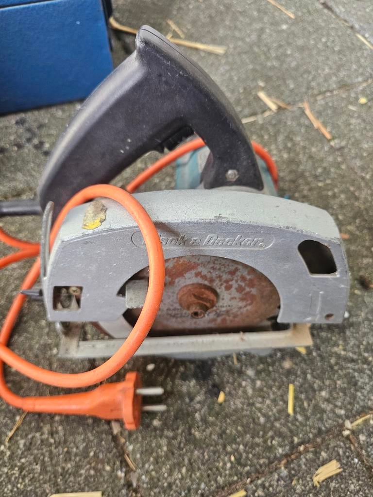 Black & Decker Cirkelzaag DN 56 - Vintage en Krachtig, Gebruikt, Cirkelzaag, Ophalen of Verzenden, Black & Decker