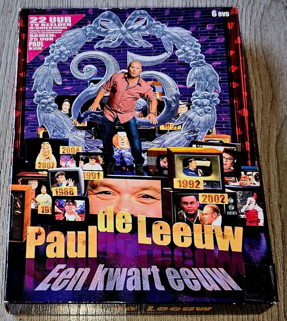 Paul de Leeuw - Een Kwart Eeuw (6 DVD Boxset), Gebruikt, Alle leeftijden, Boxset, Ophalen of Verzenden