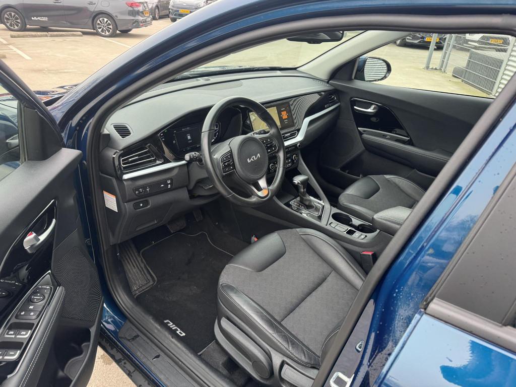 Kia Niro 1.6 GDi Hybrid DynamicLine NW door ons geleverd & o, Gebruikt, Euro 6, 2 kWh, Blauw
