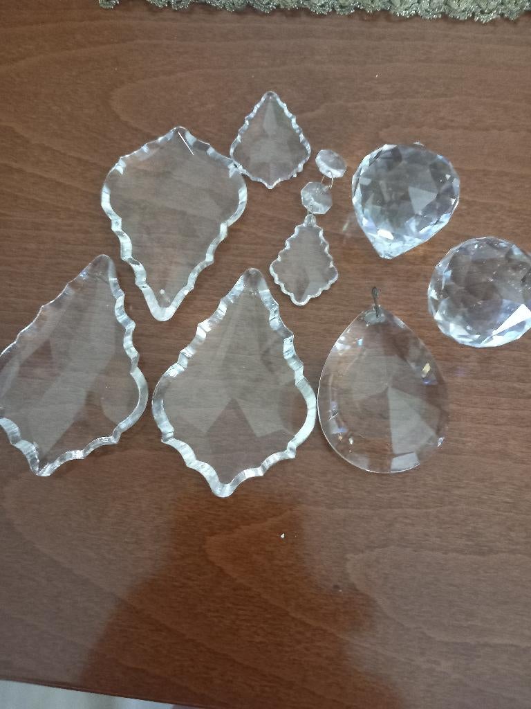 Kroonluchter onderdelen, Ophalen of Verzenden, Zo goed als nieuw, Glas, Kroonluchter