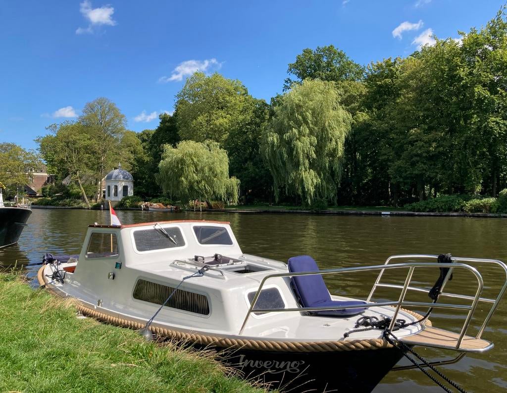 Mooie Kajuitsloep mare 730 met extra nieuwe buiskap, Ophalen, 10 tot 30 pk, Gebruikt, Binnenboordmotor