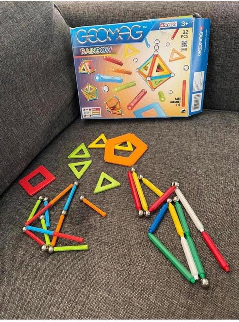 Geomag magneten, Ophalen of Verzenden, Zo goed als nieuw