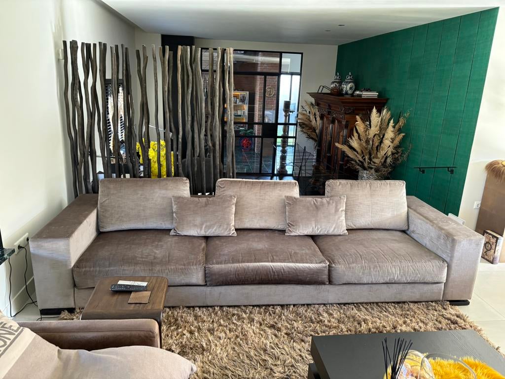 Eric Kuster Bank origineel 3.40m lang, Huis en Inrichting, Banken | Complete zithoeken, Zo goed als nieuw, Ophalen