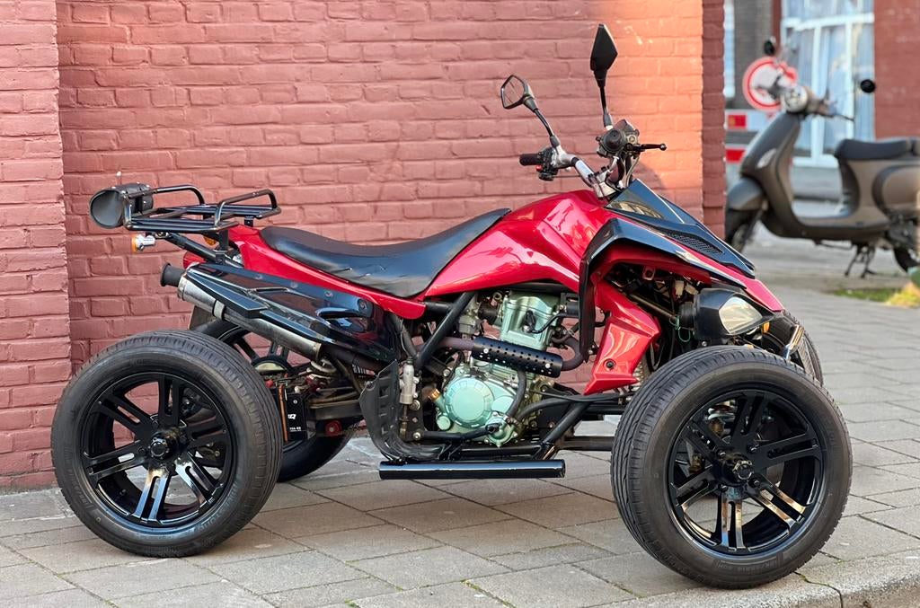 Te koop: Stoere en perfect rijdende quad! 250cc, Motoren, 250 cc, 11 kW of minder, 1 cilinder
