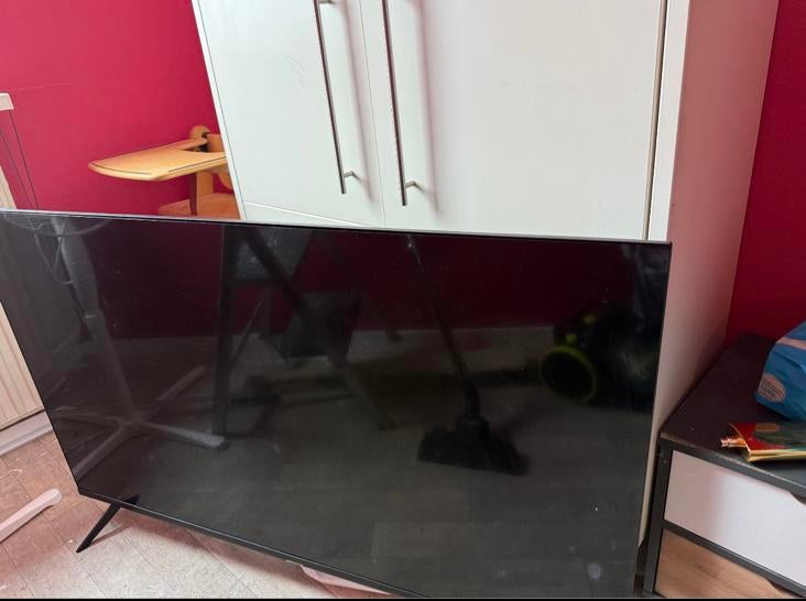 Samsung 4K TV 55inch UE55AU7040 2022  Defect, 50 Hz, OLED, Ophalen of Verzenden, Zo goed als nieuw