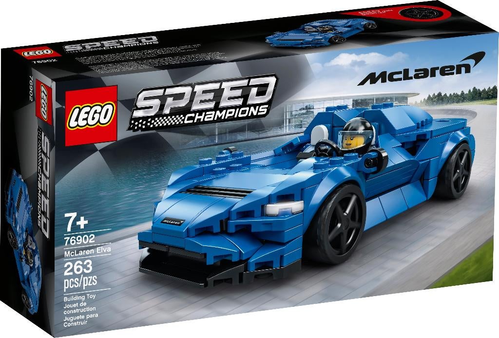 Lego Speed Champions 76902 McLaren Elva NIEUW, Lego, Lego, Nieuw, Ophalen of Verzenden