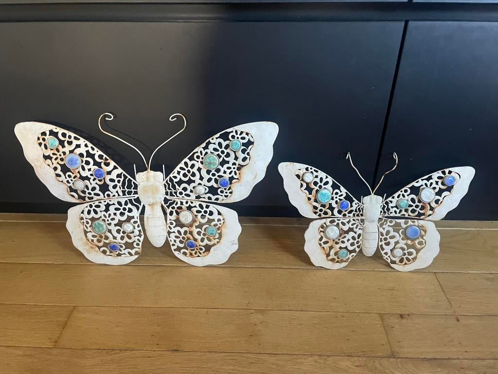 Tuindecoratie vlinder. TEAB, Ophalen of Verzenden, Gebruikt