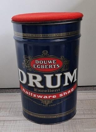 Drum halfzware shag zit ton, opbergton, Ophalen, Gebruikt, Overige typen