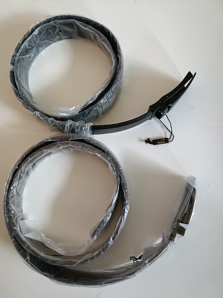 Heren riemen, Doulilu, Losse buckle of gesp, Nieuw, Echt leder