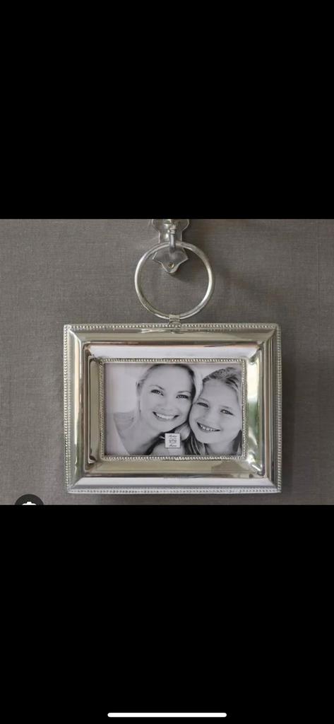 Riviera Maison zilverkleurige Cordoba fotolijst, Ophalen of Verzenden, Zo goed als nieuw