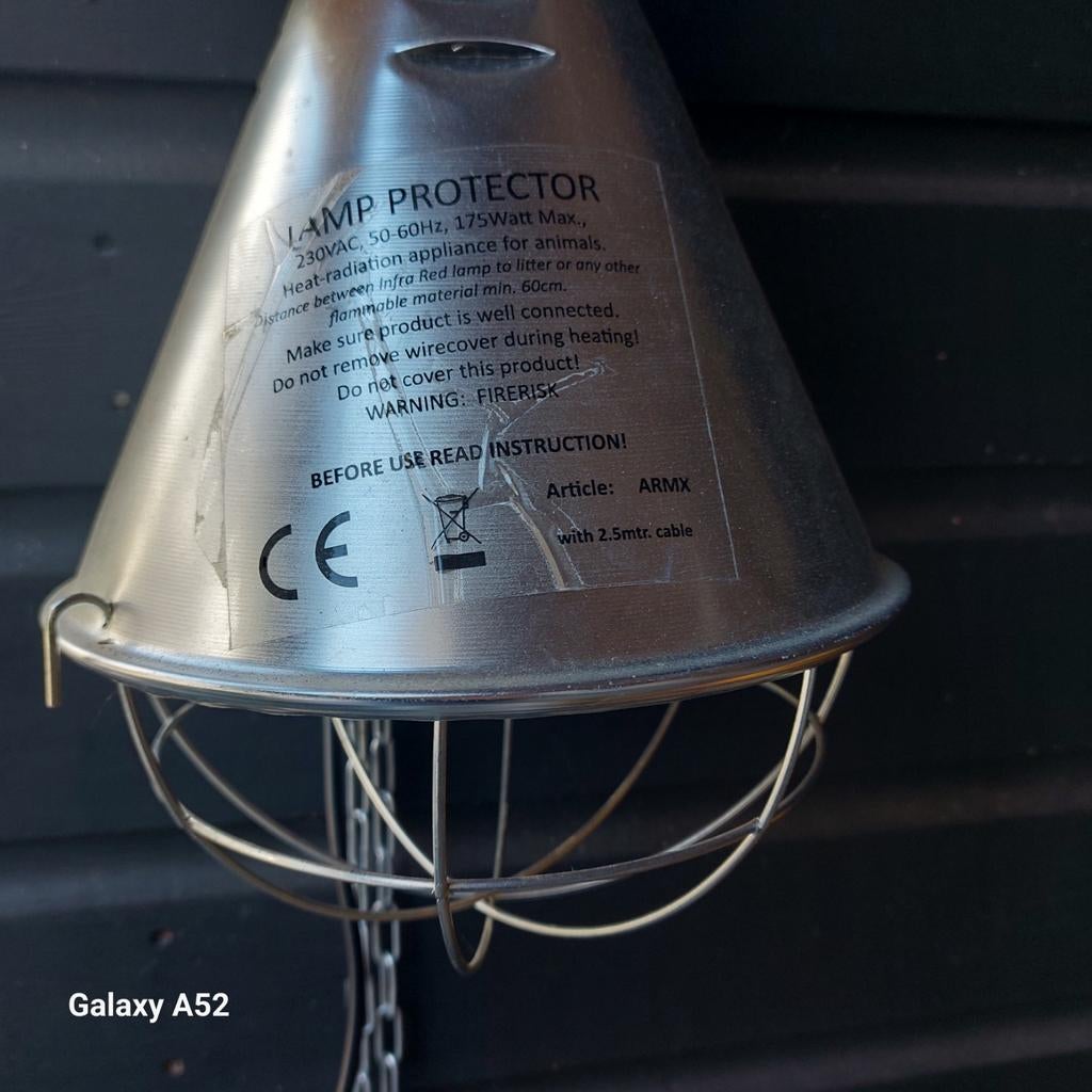 Warmte lamp broedlamp, Dieren en Toebehoren, Pluimvee | Toebehoren, Ophalen, Overige typen