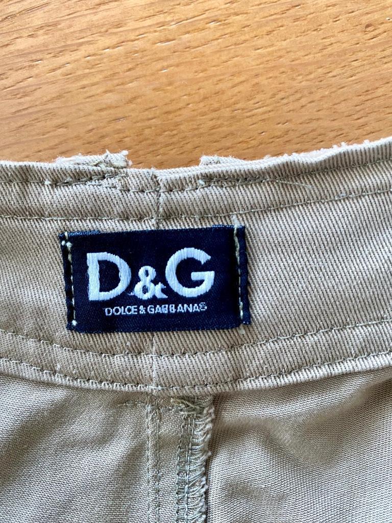 F1018 Origineel Dolce & Gabbana: maat 38=M rok beige D&G, Kleding | Dames, Rokken, Maat 38/40 (M), Beige, Ophalen of Verzenden