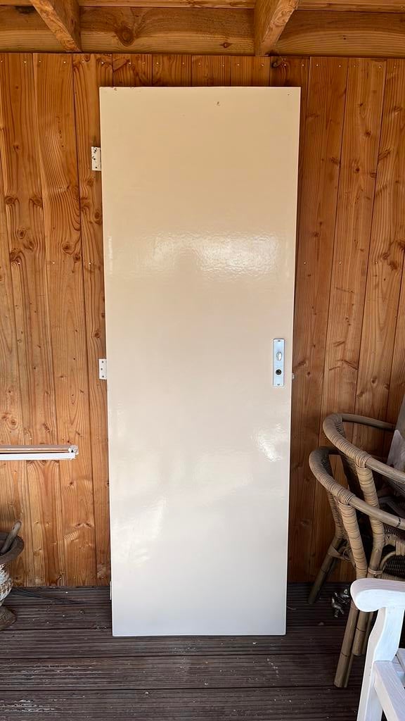 Binnendeur; 68 breed, 202 hoog, Doe-het-zelf en Verbouw, Deuren en Horren, Ophalen, Minder dan 80 cm, Binnendeur, Zo goed als nieuw