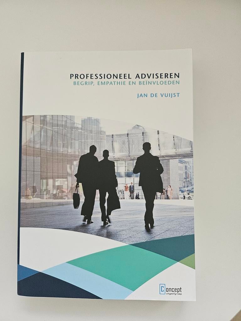 Professioneel Adviseren - Begrip, Empathie en Beïnvloeden, Nieuw, Jan de Vuijst, Gamma, HBO