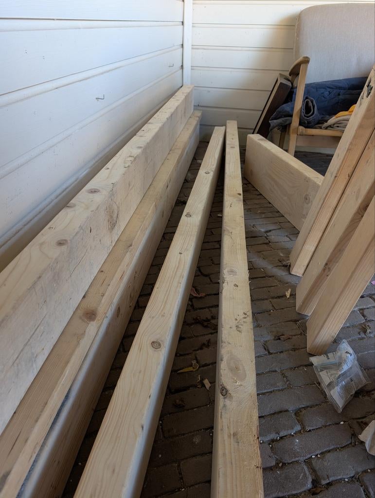 C24 Vuren Balken 170x70 en 140x44 - Diverse Lengtes, Doe-het-zelf en Verbouw, Hout en Planken, Ophalen, Gebruikt, Balk, Vuren