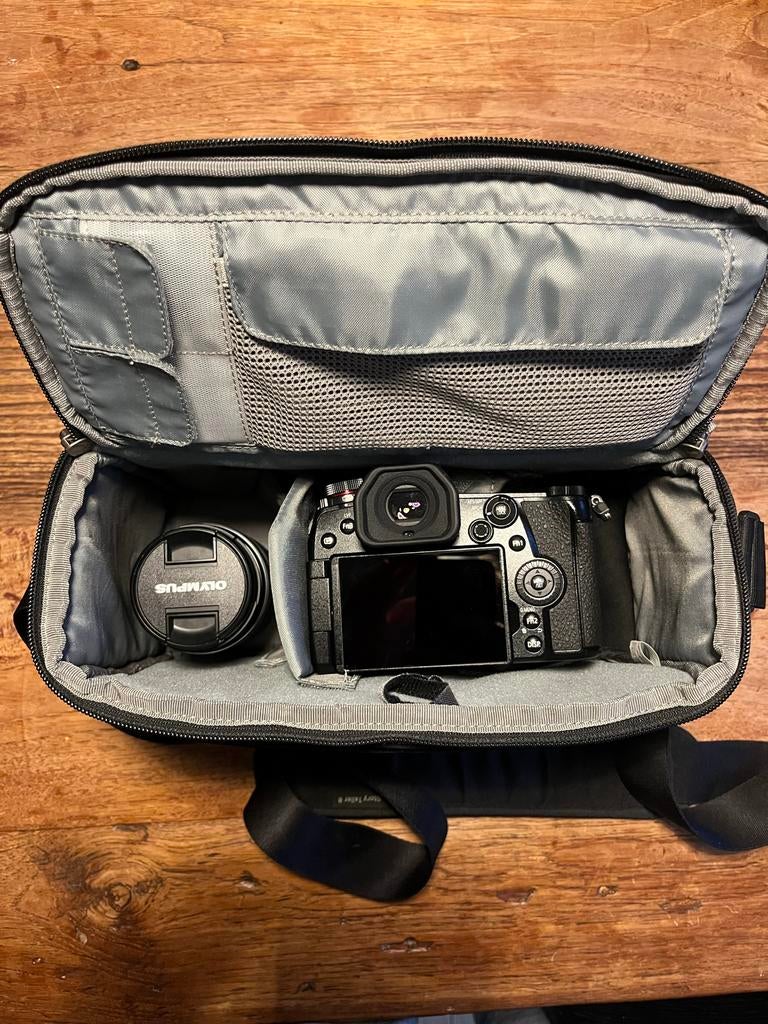 Panasonic G9 + 12-60mm lens + optioneel extra lens en gimbal, Spiegelreflex, Ophalen of Verzenden, Zo goed als nieuw, Overige Merken