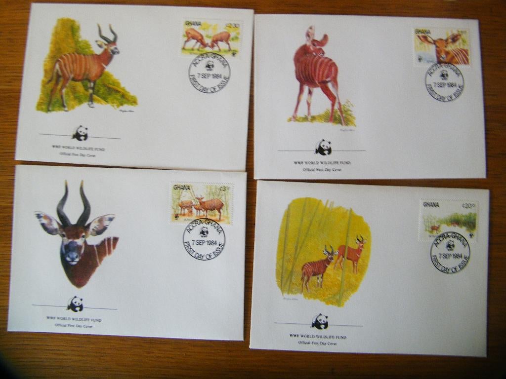 postzegels Ghana, Ophalen of Verzenden, Postfris, Dier of Natuur