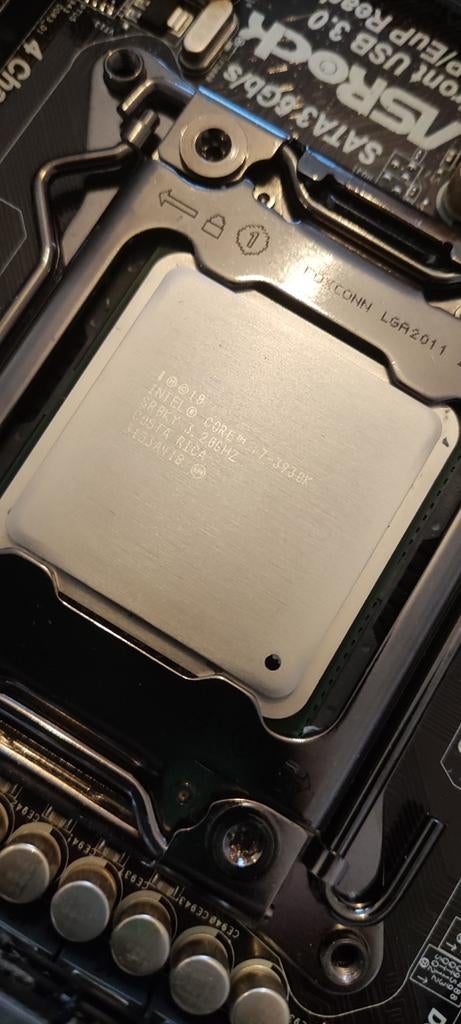Intel Core i7-3930K CPU - LGA 2011 - 6 Cores/12 Threads, Computers en Software, Processors, Ophalen of Verzenden, Gebruikt