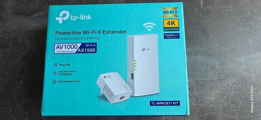 Tp-link powerline wifi 6 (TP-Link TL-WPA7817 KIT), Ophalen of Verzenden