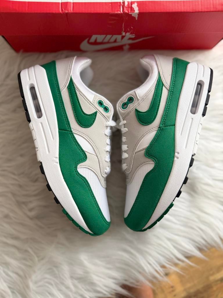 Nike Air Max 1 groen wit EU 38 Airmax one 90 patta sneaker, Overige kleuren, Nieuw, Ophalen of Verzenden, Sneakers of Gympen