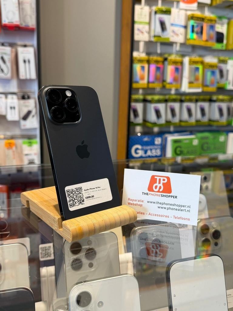 Apple iPhone 16 Pro | 256GB | 2 jaar Garantie, Ophalen of Verzenden, Zo goed als nieuw