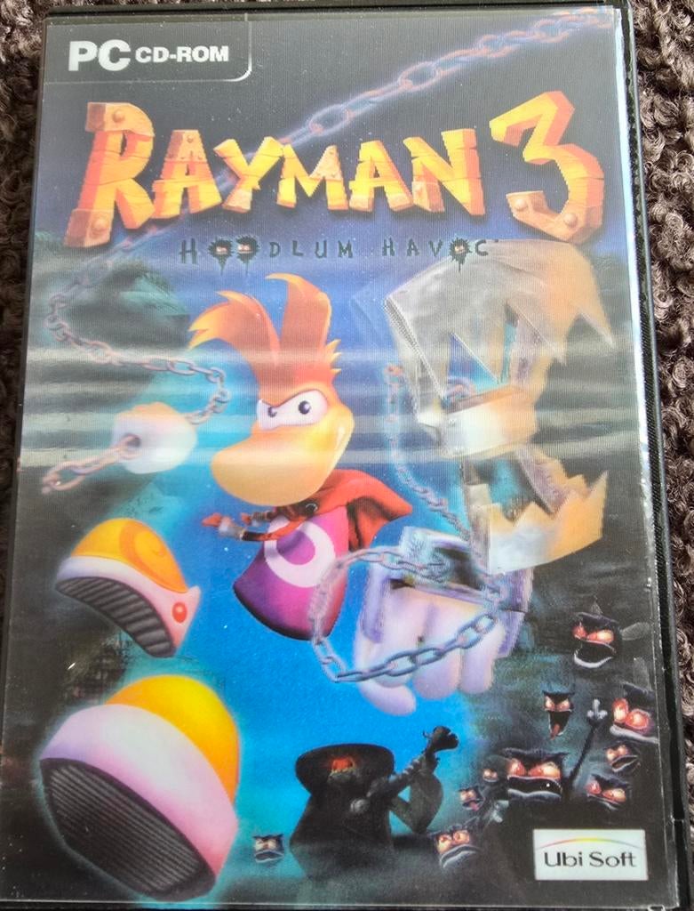 Rayman 3 Hoodlum Havoc PC CD-ROM Ubisoft Platformspel, Spelcomputers en Games, Games | Pc, 1 speler, Ophalen of Verzenden, Zo goed als nieuw