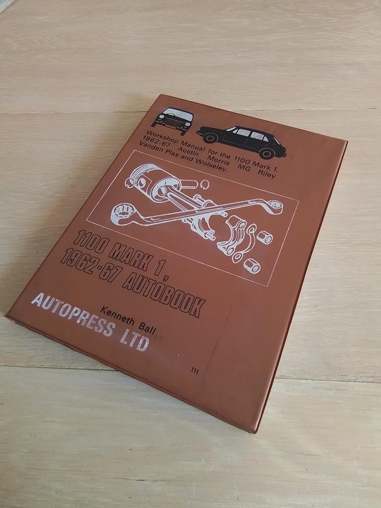 AUSTIN MORRIS MG GLIDER 1100 WERKPLAATSBOEK, Ophalen of Verzenden
