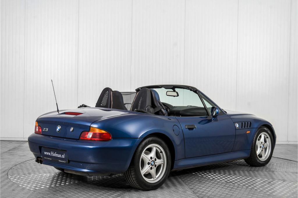 BMW Z3 Roadster 2.0 (bj 1999), Euro 2, Achterwielaandrijving, Gebruikt, Blauw