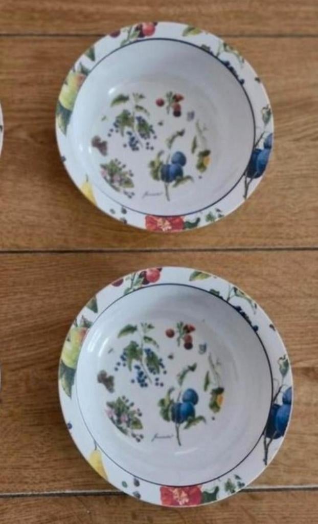 Twee Melanine Mepal Rosti schaaltjes Janneke Brinkman, Ophalen of Verzenden, Overige stijlen, Porselein, Schaal of Schalen