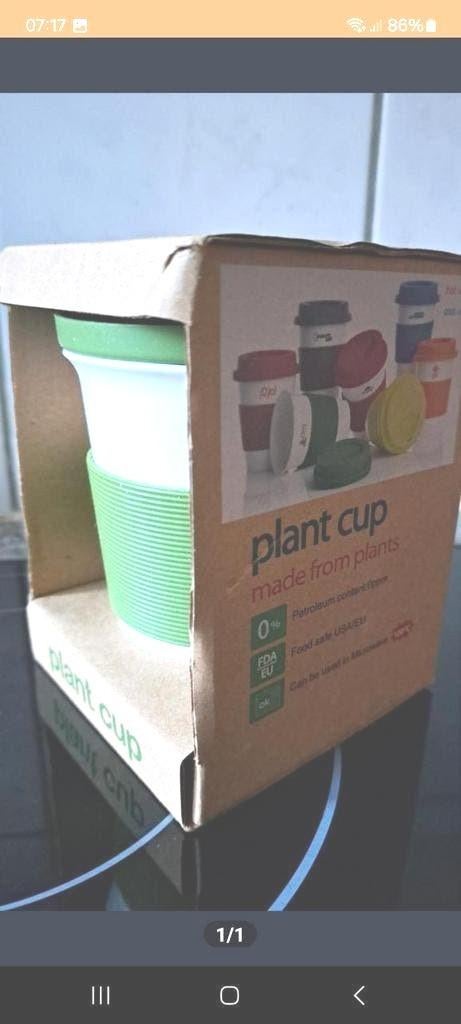 Nieuw in doos Plant Cup organisch beker groen ., Ophalen of Verzenden, Nieuw, Ongediertebestrijding