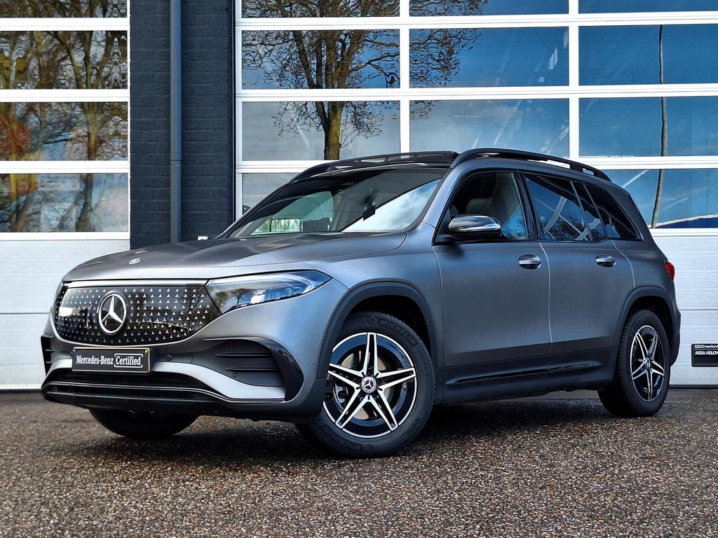 Mercedes-Benz EQB 250+ AMG Line | Night Pakket | Panoramadak, 2005 kg, Gebruikt, 435 min, Origineel Nederlands