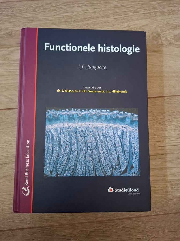 L.C. Junqueira - Functionele histologie, Boeken, Wetenschap, Zo goed als nieuw, Ophalen of Verzenden