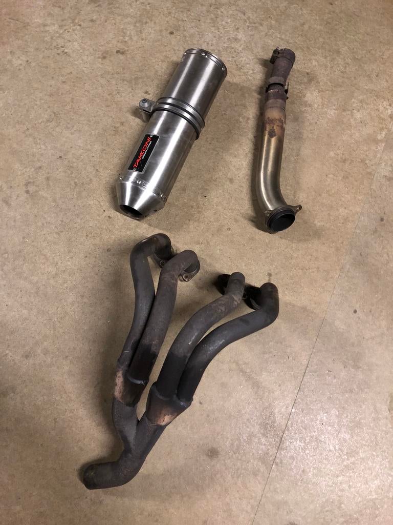 Yamaha FZR 600 R 1994-1995 Uitlaatsysteem Takoni, Gebruikt, ., Ophalen of Verzenden, .