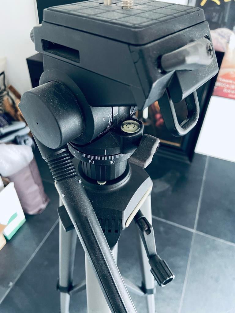 Cullmann statief voor foto- filmcamera, Audio, Tv en Foto, Fotografie | Statieven en Balhoofden, Gebruikt, Driepoot, 150 tot 175 cm