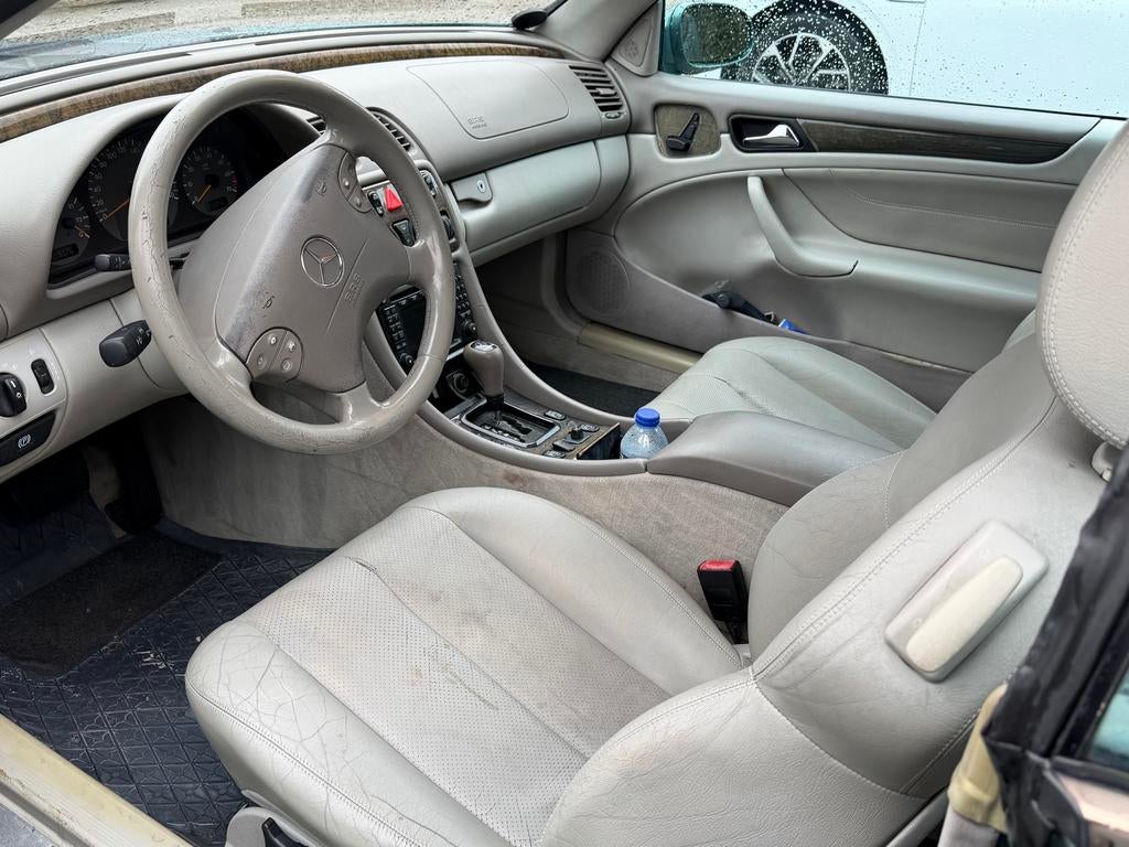 Mercedes-Benz CLK 2.0 Clk200 Cabrio Sport AUT 2000 Groen, Auto's, Automaat, 1998 cc, 4 cilinders, Cabriolet