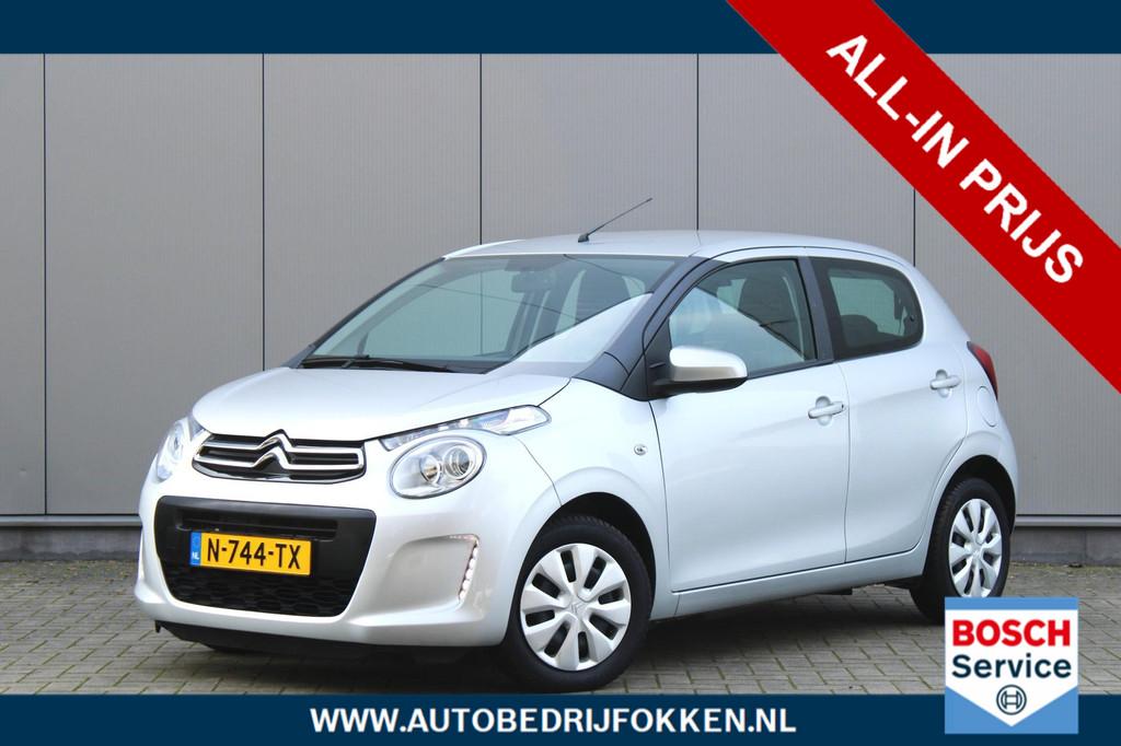 Citroën C1 1.0 VTi Feel Airco | Achteruitrijcamera | DAB |, Voorwielaandrijving, Stof, Gebruikt, 4 stoelen