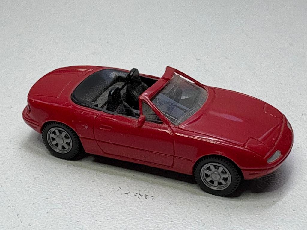 Wiking cabriolet ?? IMG6585/6/7, Hobby en Vrije tijd, Modelauto's | 1:87, Zo goed als nieuw, Auto, Wiking, Ophalen of Verzenden