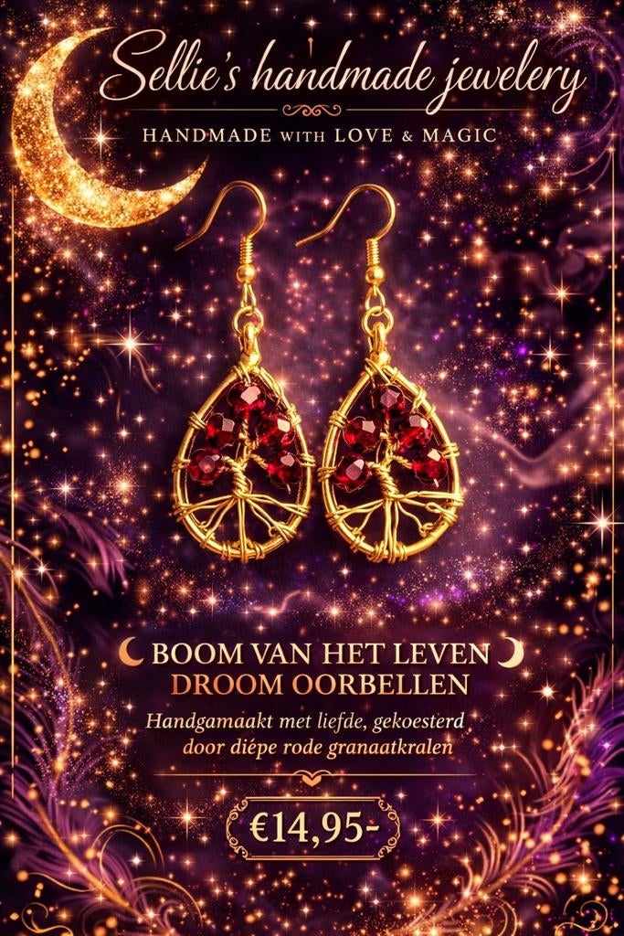 🦋 Sellie's handmade jewelery 🦋, Ophalen of Verzenden, Nieuw, Goud, Overige materialen