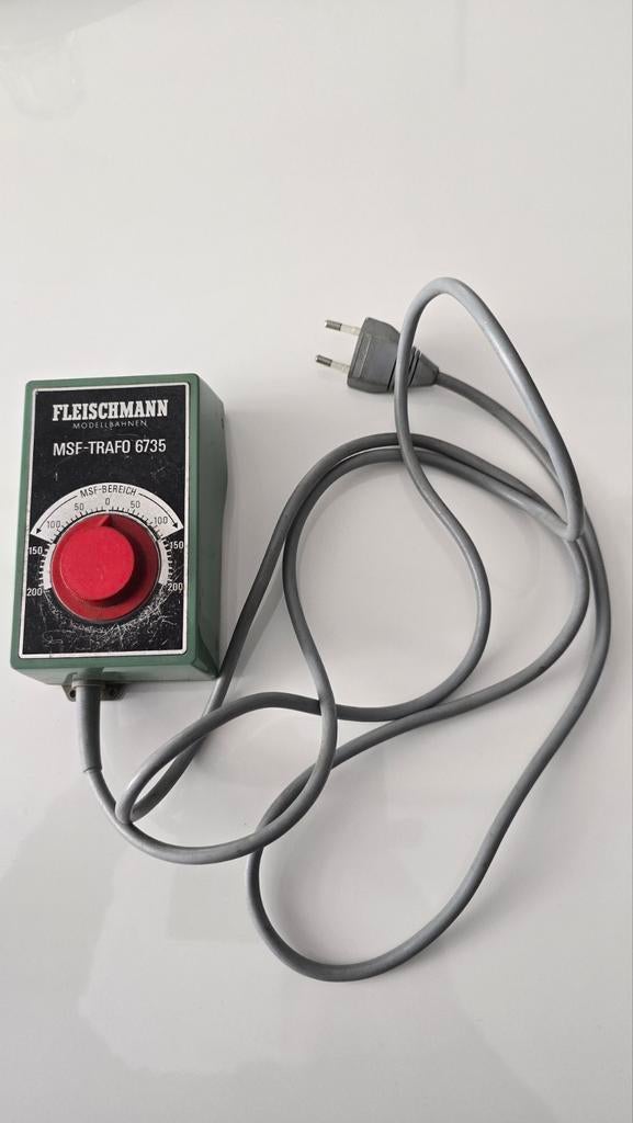 Fleischmann msf trafo 6735, Transformator of Voeding, Gebruikt, Gelijkstroom, Fleischmann