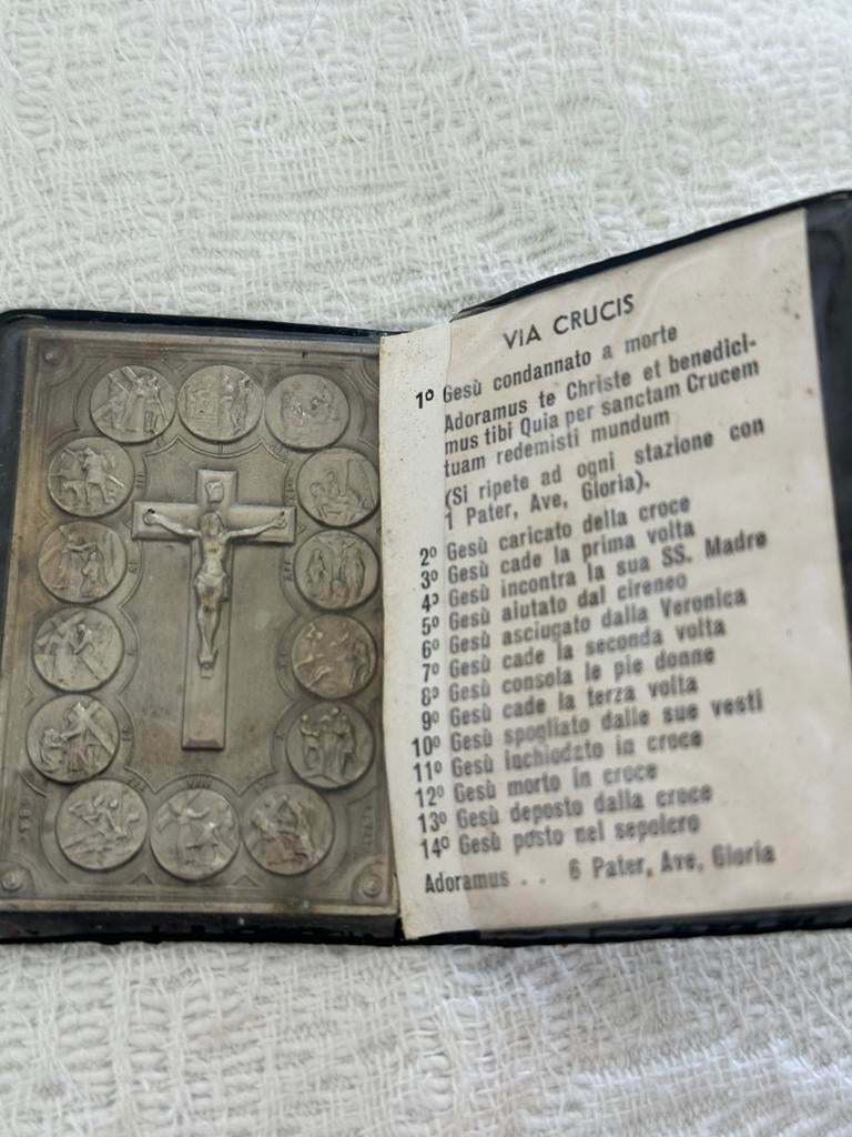 Kruisweg icoon zilver, Ophalen of Verzenden