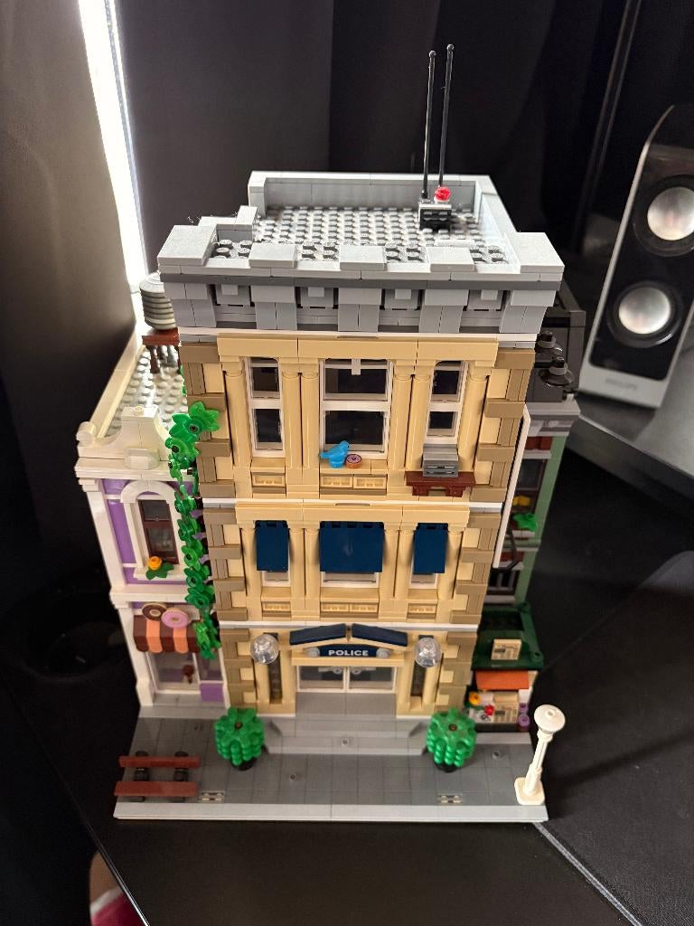 Lego Police Station 10278-1, Ophalen of Verzenden, Zo goed als nieuw, Complete set, Lego