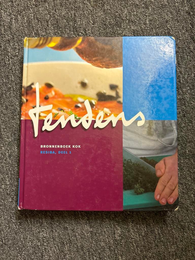 TENDENS Bronnenboek Kok RESIBA, DEEL 1, Boeken, Ophalen of Verzenden, Gelezen
