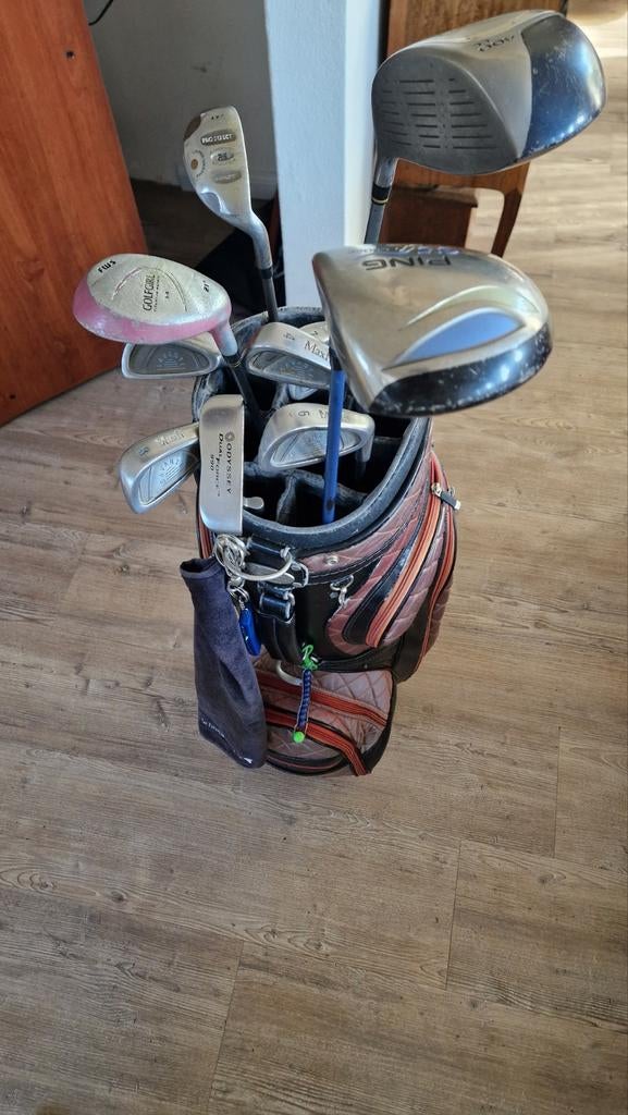 Dames golfset, Ophalen of Verzenden, Gebruikt, Set