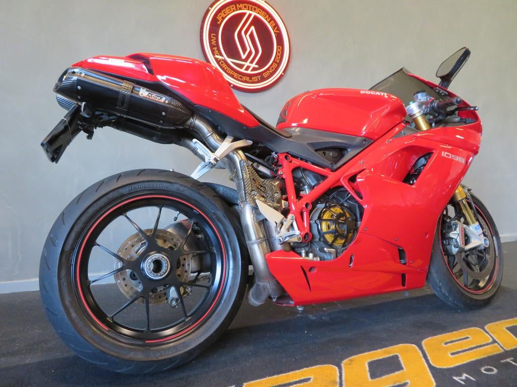 Ducati 1098S 1098 S HISTORIE COMPLEET! (bj 2008) - foto 3